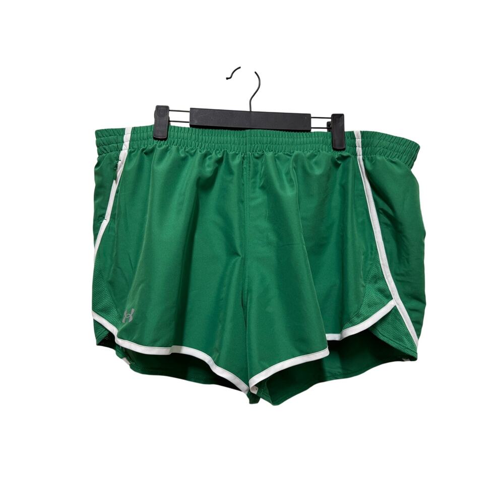 NWT Under Armour Womens Plus size Fly By 3" short 2XL Loose Fit Athletic Running